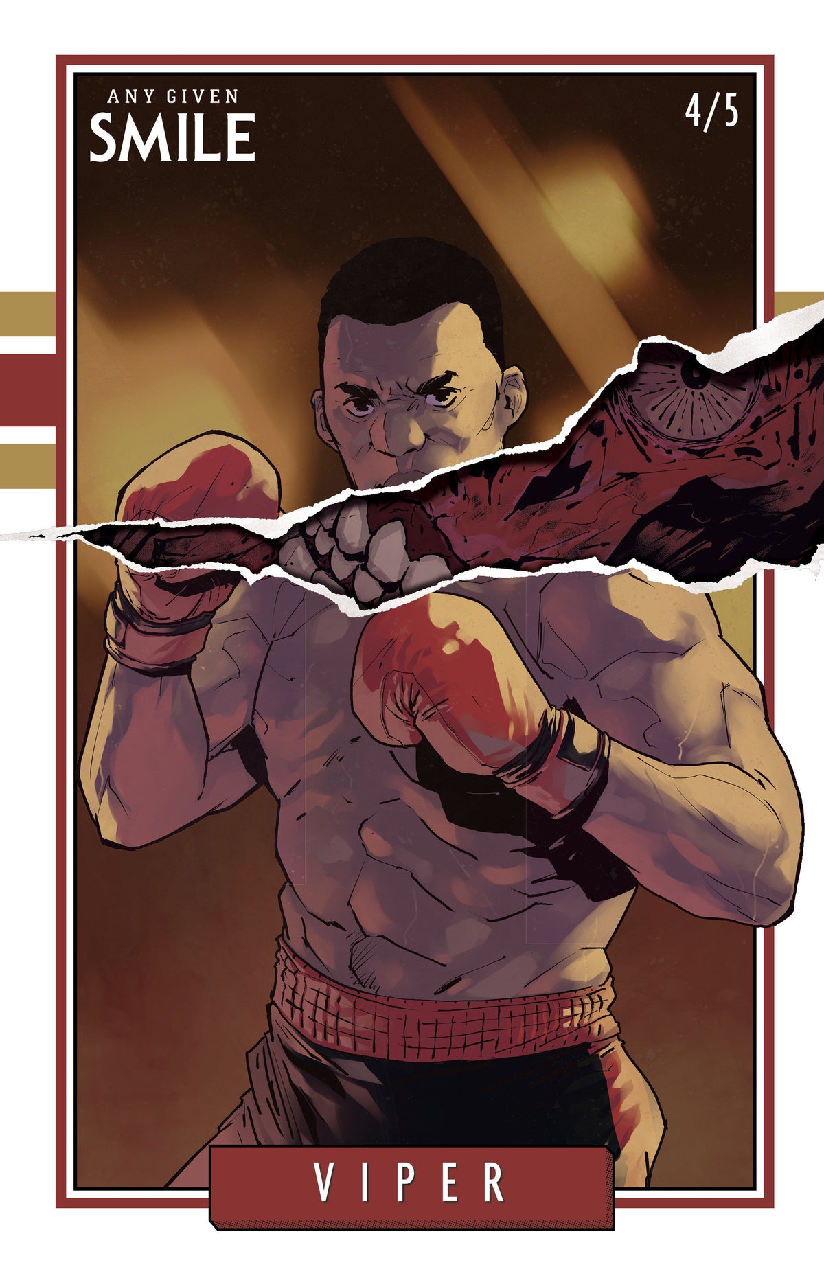 Smile: Any Given Smile #4 - C (Collar Trading Card Variant)