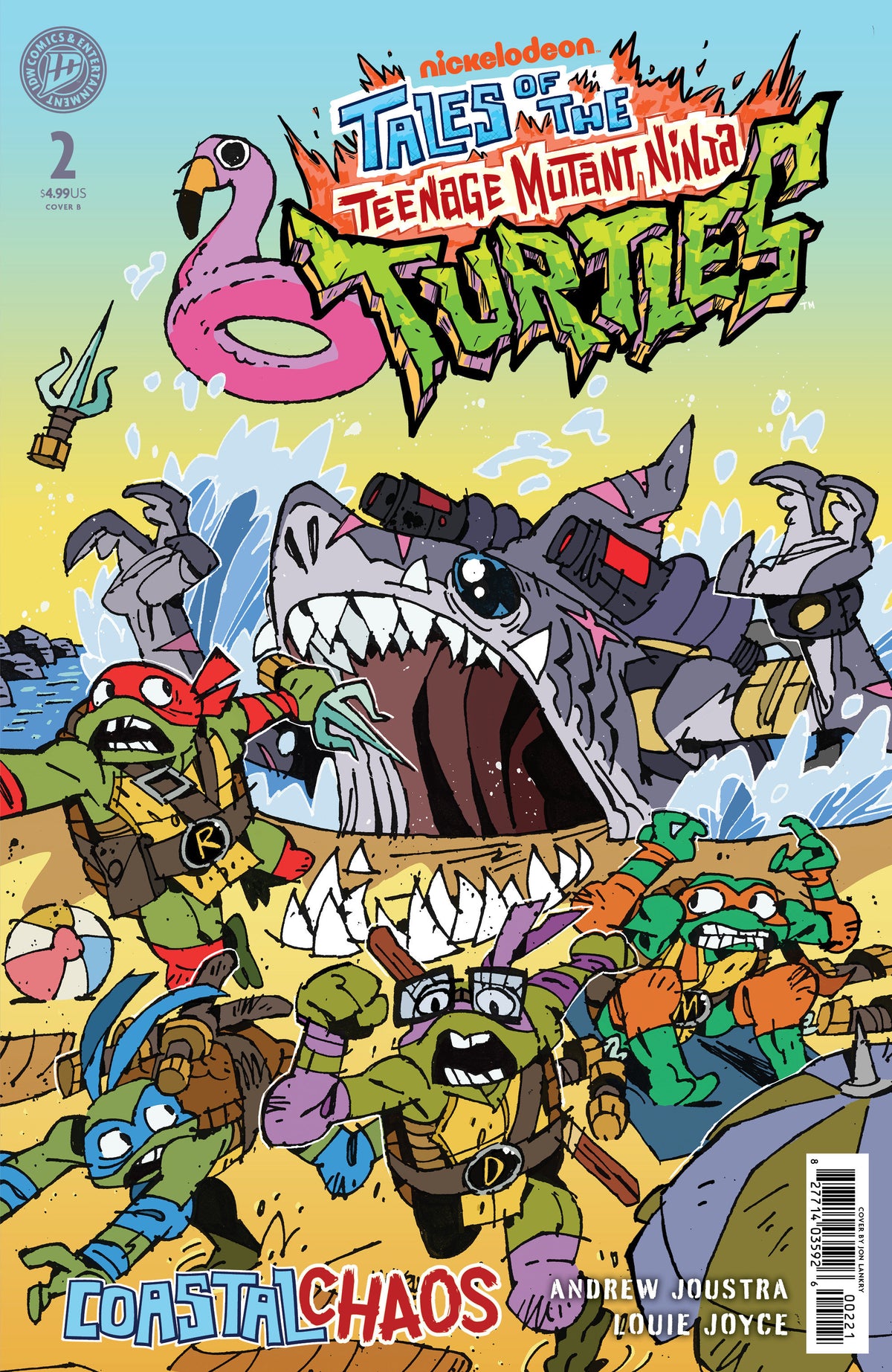Tales of the Teenage Mutant Ninja Turtles: Coastal Chaos #2 - B (Lankry)