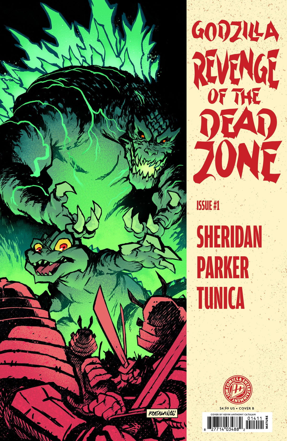 Godzilla: Revenge of the Deadzone [Kai-Sei Era] #1 - B (Catalan Homage Cover)