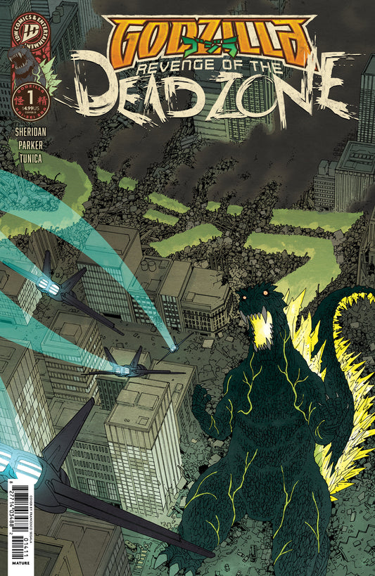 Godzilla: Revenge of the Deadzone [Kai-Sei Era] #1 - D (Morazzo IDW Goes Dark Variant)