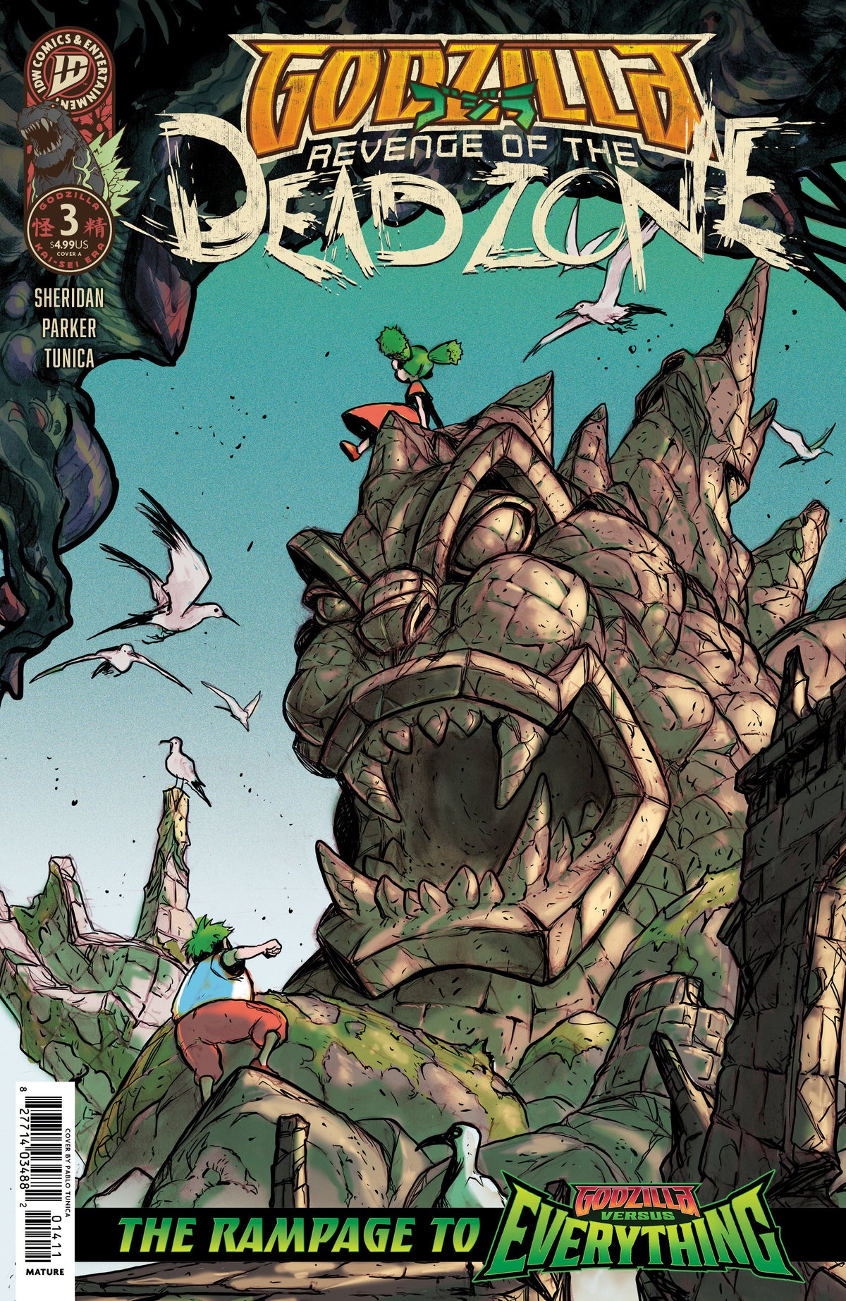 Godzilla: Revenge of the Deadzone [Kai-Sei Era] #3 - A (Tunica)