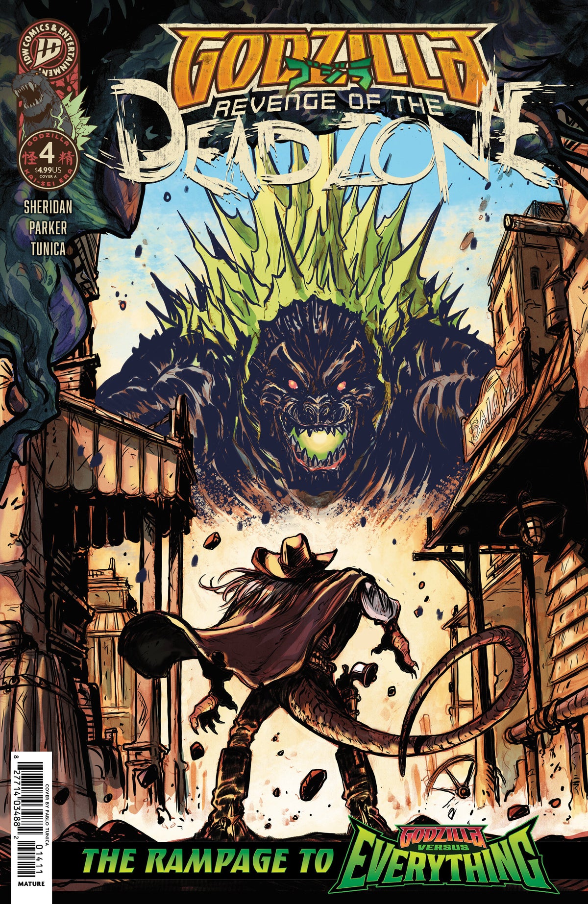 Godzilla: Revenge of the Deadzone [Kai-Sei Era] #4 - A Tunica