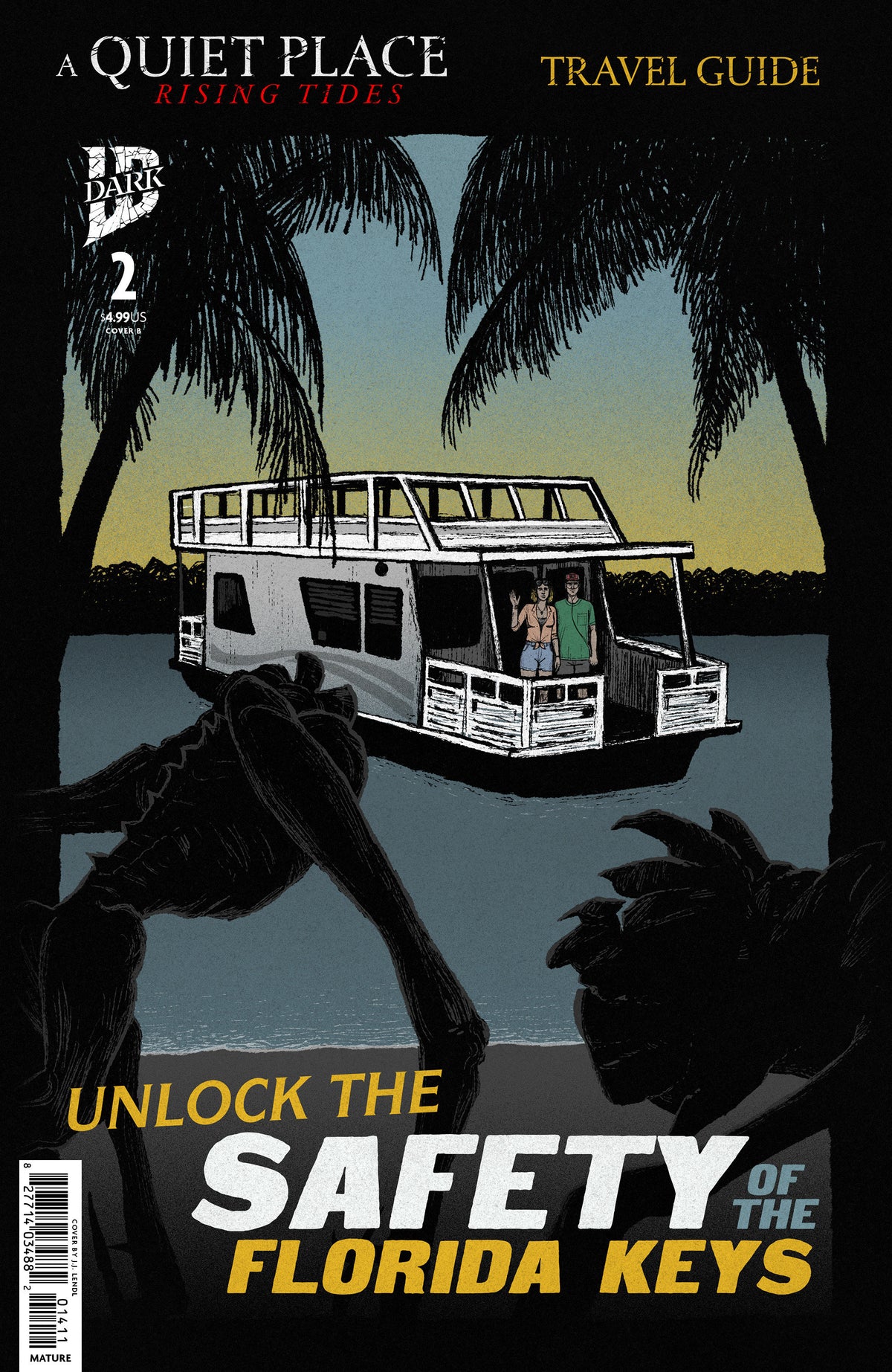 A Quiet Place: Rising Tides #2 - B (Lendl Florida Travel Guide Set)