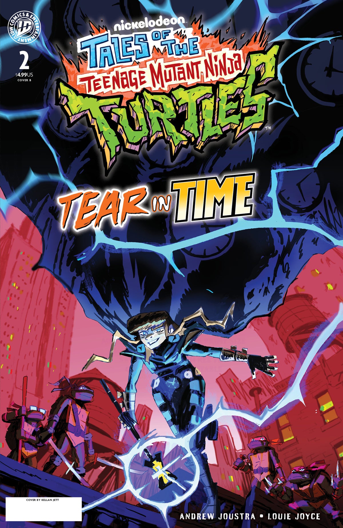 Tales of the Teenage Mutant Ninja Turtles: Tear in Time #2 - B (Jett)