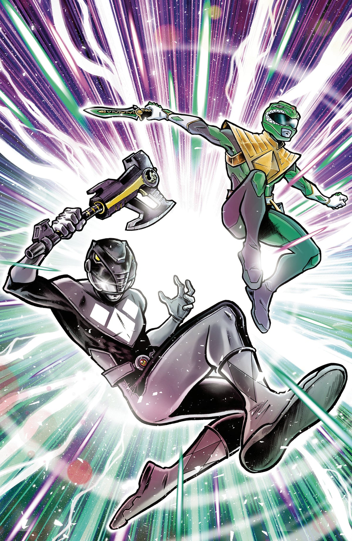 Mighty Morphin Power Rangers (2026) #5 - E Foil Variant (Full Art, Foil, Di Gianfelice)