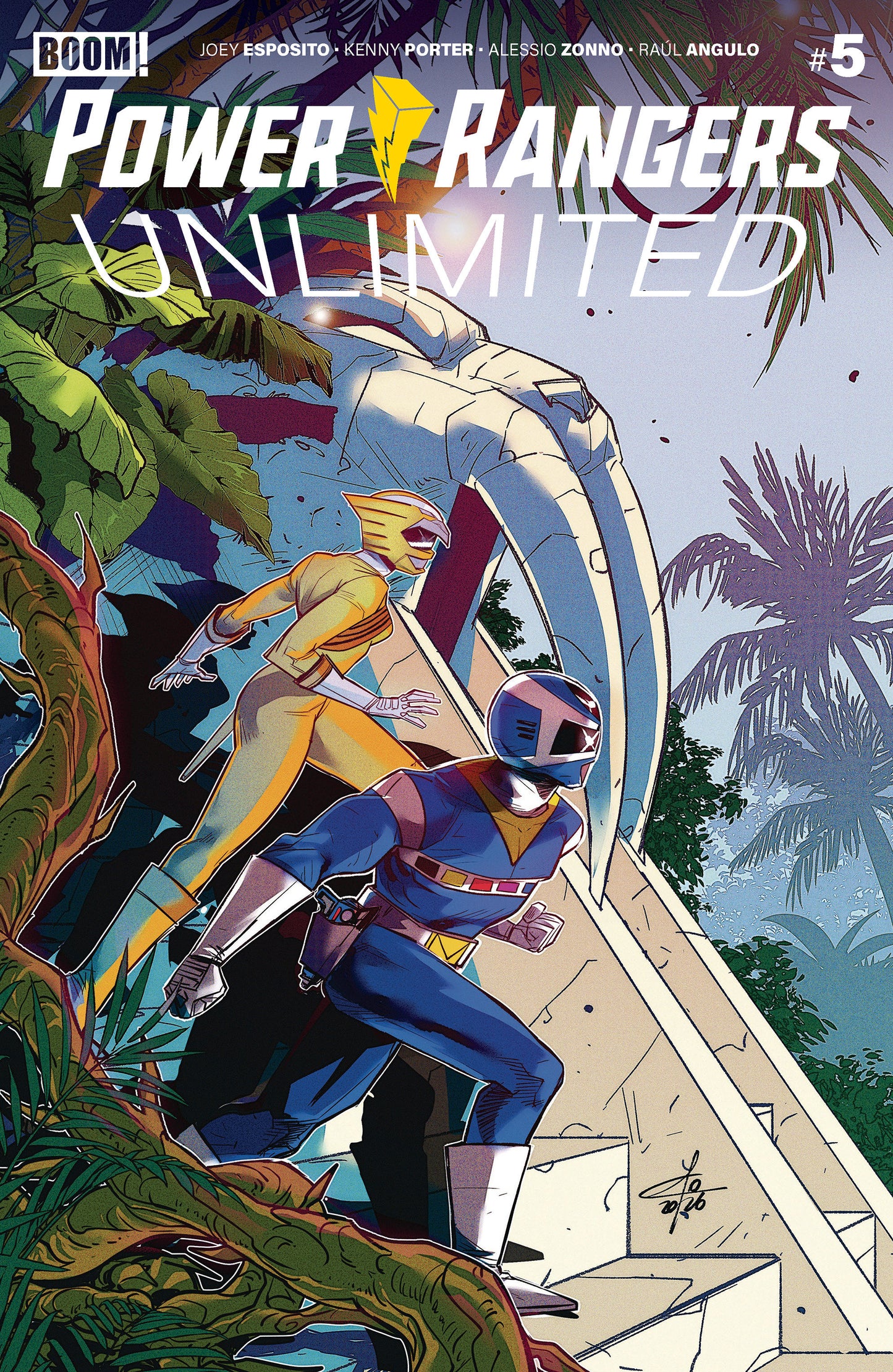 Power Rangers Unlimited (2026) #5 — B Variant (Dressed, Carlini)