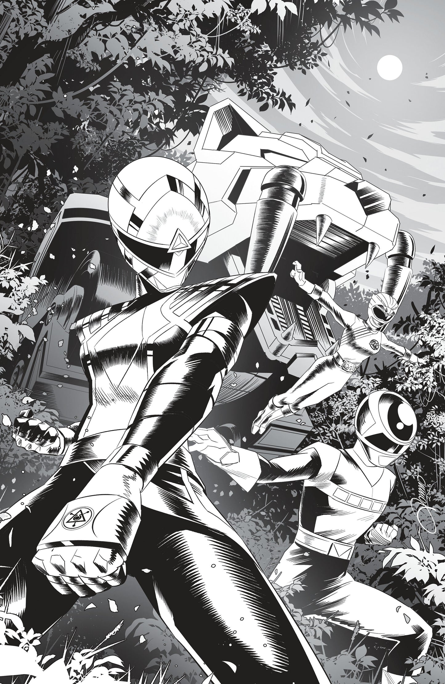 Power Rangers Unlimited (2026) #5 — J Unlimited Variant (Full Art, Zonno)
