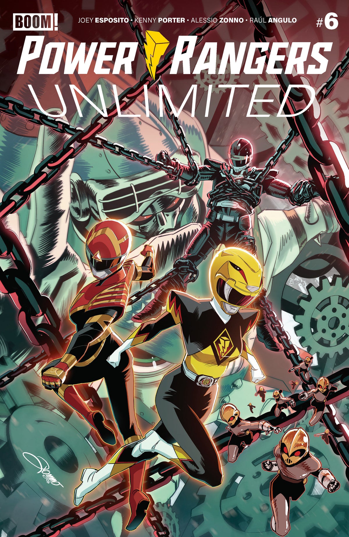 Power Rangers Unlimited #6 - A Main (Dressed, Zonno)