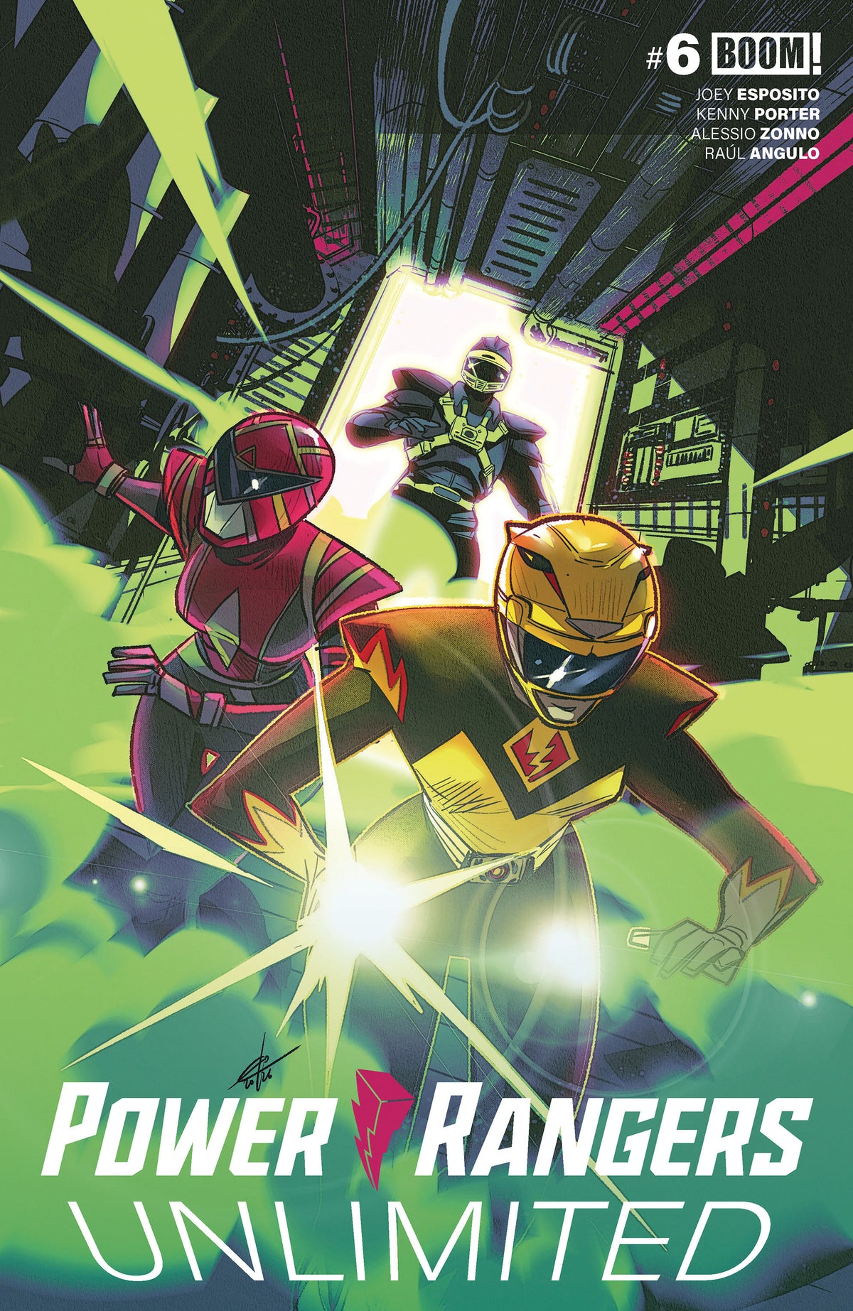 Power Rangers Unlimited #6 - B Variant (Dressed, Carlini)
