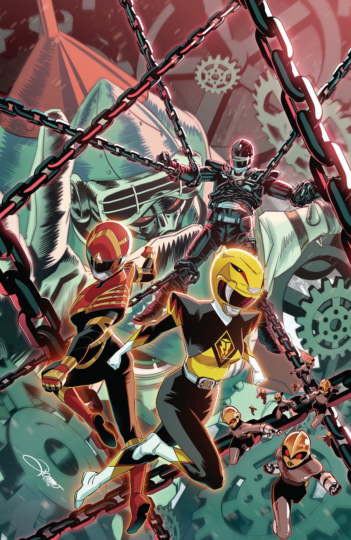 Power Rangers Unlimited #6 - D Foil Variant (Full Art, Zonno)