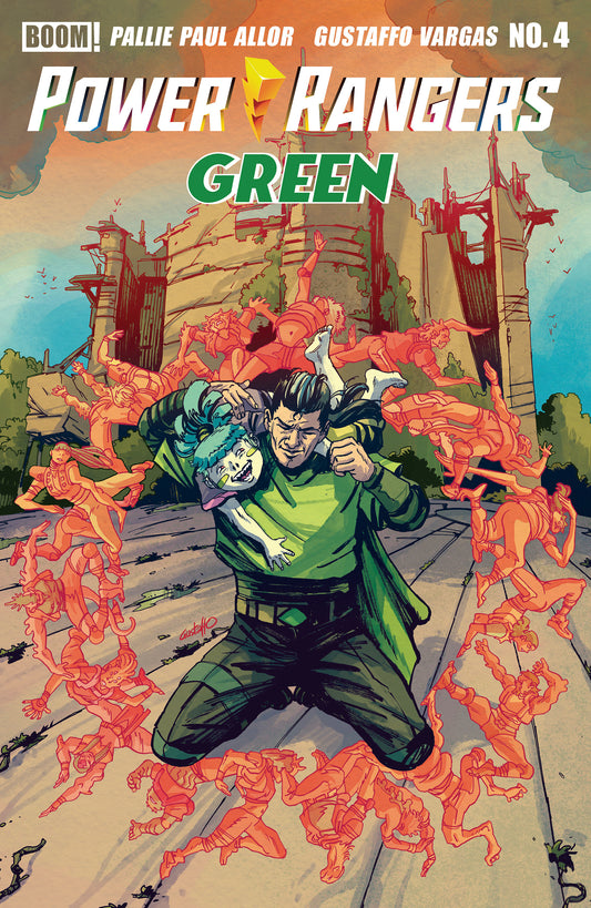 Power Rangers Green #4 — B Variant (Dressed, Vargas)