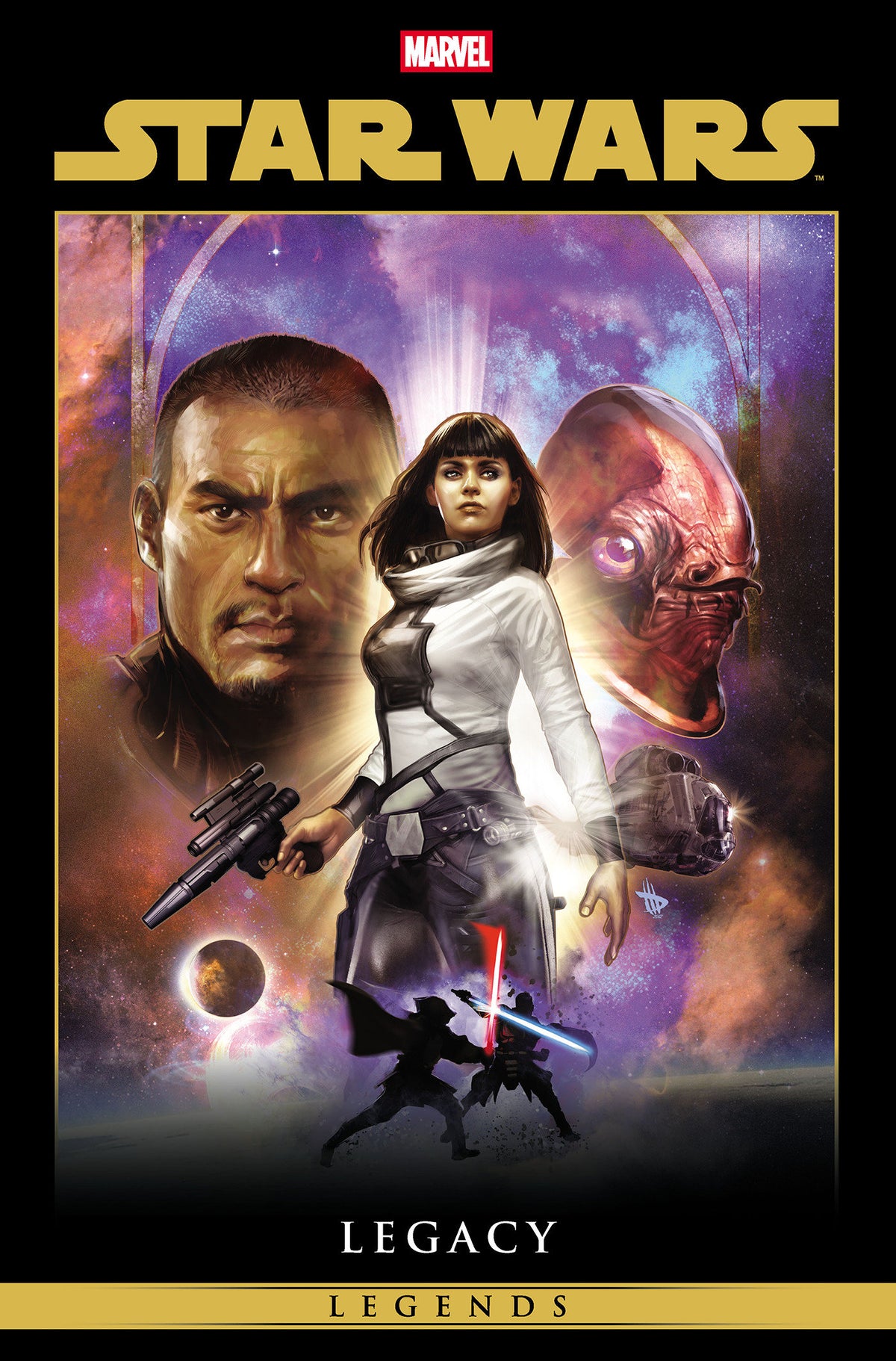 Star Wars Legends: Legacy Omnibus Vol. 2 Dave Wilkins Cover [DM Only]