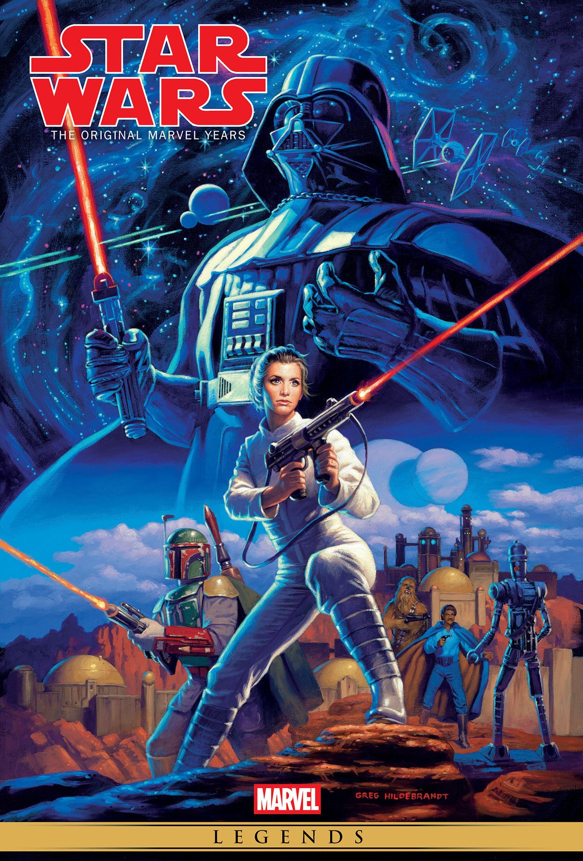Star Wars: The Original Marvel Years Omnibus Vol. 2 Greg Hildebrandt Cover [New Printing, DM Only]