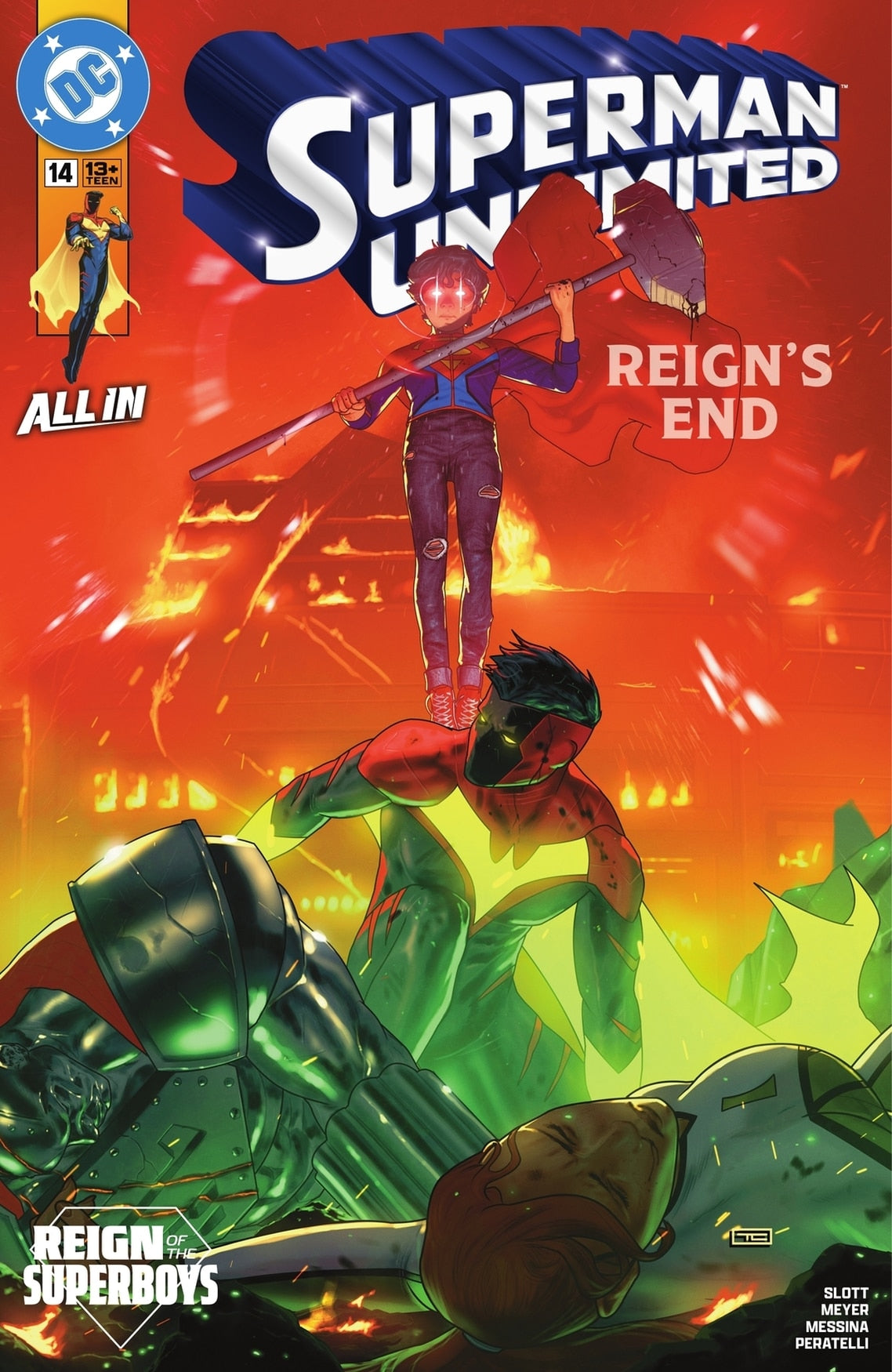 Superman Unlimited #14 (CVR A Taurin Clarke)