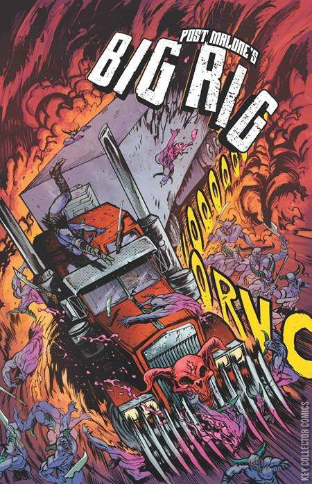 Post Malone's Big Rig #1 Cover G 1:10 Daniel Warren Johnson Variant