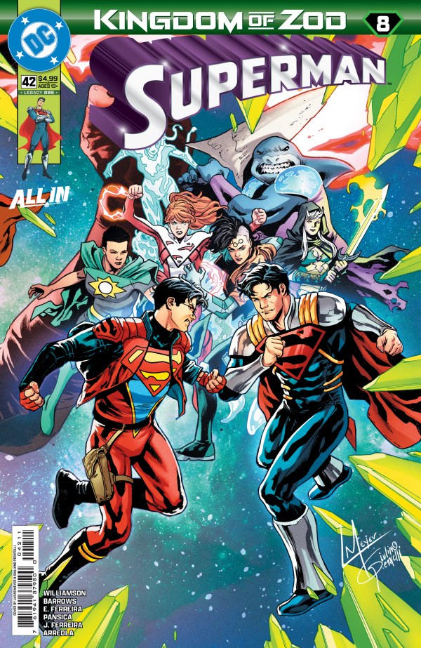 SUPERMAN #42 CVR A LUCAS MEYER CONNECTING (KINGDOM OF ZOD) [PREORDER] cover