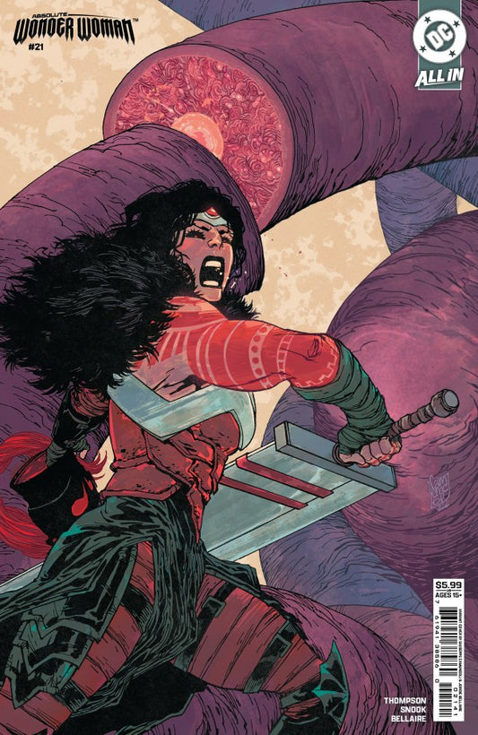 Absolute Wonder Woman #21 (CVR D Giuseppe Camuncoli Card Stock Variant)