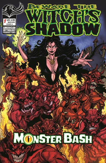 BEWARE THE WITCHS SHADOW MONSTER BASH #1 CVR A PUIS CALZADA (MR) [PREORDER] cover